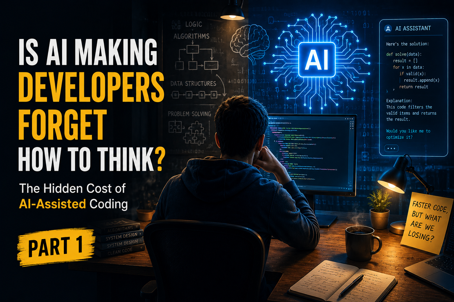 Part 1: Is AI Making Developers Forget How to Think? The Hidden Cost of AI-Assisted Coding
